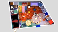 Aire de jeux intérieure pour enfants, jeu électronique, Projection Interactive, jardin d'enfants, toboggan, Trampoline, terrain de jeu, maison de jeux intérieure