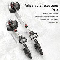 Tondeuse à gazon électrique sans fil 21V DIY, directement de l'usine, pour usage domestique, portable, avec batterie lithium-ion, débroussailleuse sans balais