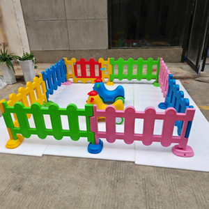 Morbido parco giochi per interni/esterni in plastica colorata gioco di recinzione Pe all'aperto Soft Play per bambini box per bambini - Product Image 5