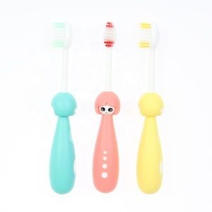 Vente directe d'usine, soins dentaires, brosse à dents manuelle douce pour enfants, utilisation à domicile, brosses à dents mignonnes pour tout-petits - Product Image 1