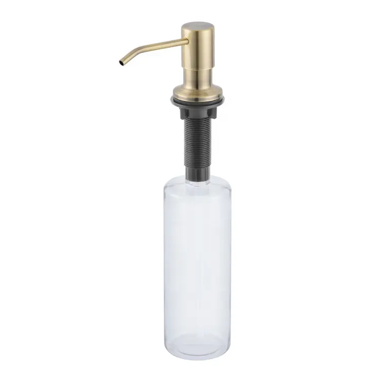 Factory Made Brushed Nickel Bathroom Bulk Liquid Lotion Dispenser Soap With Bottle Dispenser Lotion Pump At Good Price