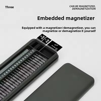 Kit de tournevis de précision 27-en-1 avec embouts en acier S2 pour la réparation de téléphones, ordinateurs, lunettes, ordinateurs portables et appareils électroniques