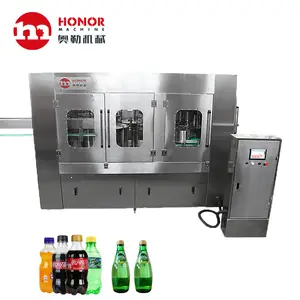 Ausgezeichnete Qualität 0,35-1,5-L-PET-Flasche kohlensäure-Energiegetränk-Softdrinkabfüllmaschine