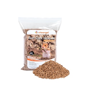 Literie <span class=keywords><strong>de</strong></span> hamster sans poussière personnalisable en écorce <span class=keywords><strong>de</strong></span> chêne écologique et matériaux floraux botaniques - Product Image 1