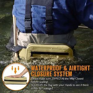 Bolsa de Cintura Impermeable Multifuncional Personalizada para Pesca con Mosca, con Cierre Hermético, para Uso en Ríos, Lagos y Actividades al Aire Libre - Product Image 2