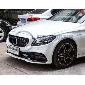 <span class=keywords><strong>Prix</strong></span> d'usine Accessoires automobiles pour Mercedes Benz Classe C W205 2015-2021 Mise à niveau vers le look <span class=keywords><strong>C63</strong></span> avec pare-chocs et calandre <span class=keywords><strong>GT</strong></span> - Product Image 3