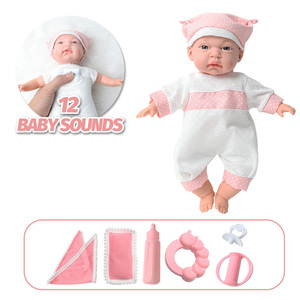 Bambola Reborn in Silicone in Vendita Nuovo Materiale Realistico Design Carino in PVC 12 Pollici Bambola di Moda in Plastica Prodotta in Fabbrica - Product Image 5