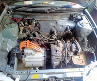 Moteur électrique alimenté par batterie pour la rénovation de la voiture