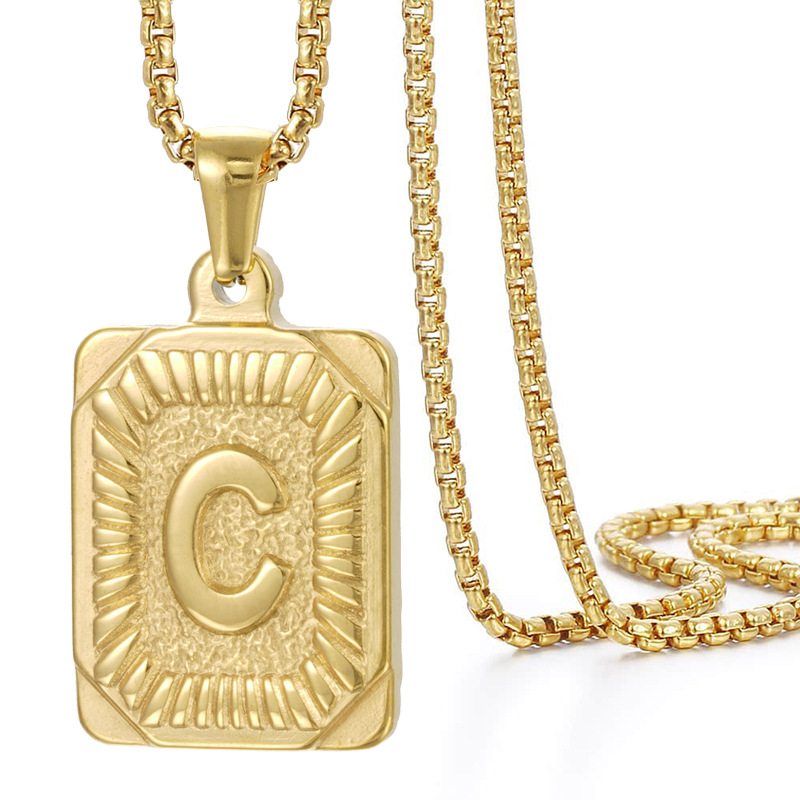 Gold C (including chain)