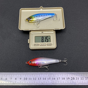 Nouveau leurre à crayon de couleur 70 mm coulant 8,1 g pour eau douce, rivière, lac, bouche déformée, en ABS, appât de pêche longue portée - Product Image 3
