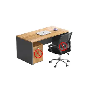 现代设计办公家具单座员工工作站木制电脑桌办公桌