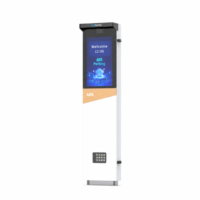 Système de caméra ANPR haute définition 5MP AKE Parking HaoYue PMS, système sans ticket, écran LCD 18,5 pouces, vision nocturne, accès des véhicules par reconnaissance de plaque d'immatriculation