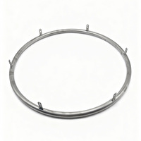Movekyn MK4014 Cercle de roue de 24 pouces en alliage de titane T1 léger de 19 mm, 6 points de fixation, pièces de rechange pour fauteuil roulant, certifié CE