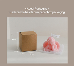 <span class=keywords><strong>Bougies</strong></span> d'aromathérapie Angel à prix de gros, romantiques, <span class=keywords><strong>pour</strong></span> anniversaire, coffret cadeau, décoration, ornement, <span class=keywords><strong>bougies</strong></span> d'aromathérapie DIY - Product Image 4
