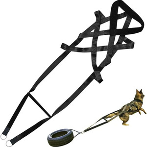 Arnés de Pecho Multifuncional No Retráctil para Entrenamiento de Perros, para Arrastre de Trineo y Desarrollo de Potencia Explosiva Muscular - Product Image 5