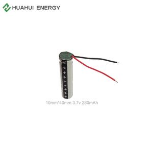 แบตเตอรี่ลิเธียมไอออนแบบชาร์จได้ Huahui Energy รุ่น NSC1040 ความจุ 280mAh 3.7V แบบ Deep Cycle ความหนาแน่นสูง - Product Image 4