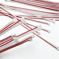 Kabel Rakitan Tembaga Berlapis Timah UL1061 28AWG dengan Konektor JST Putih untuk Drone UAV Grosir