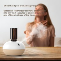 Diffuseur d'arômes électrique intelligent mini en résine, batterie 1000 mAh, sans eau, portable pour hôtels, maisons, automobiles