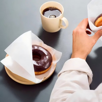 Fabricant de papier d'emballage alimentaire jetable personnalisé pour sandwichs, résistant à la graisse, pour restaurants, papier résistant à la graisse pour hamburgers de qualité alimentaire