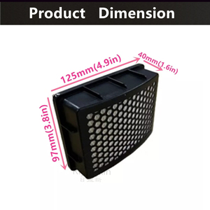 Elemento de Filtro HEPA de Repuesto para Aspiradoras Vacmasters <span class=keywords><strong>Respira</strong></span>, Accesorios para Aspiradoras Verticales - Product Image 2