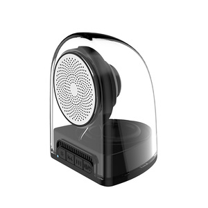 Loa mini không dây di động trong suốt BT 4Ω5W mới, có nam châm hút, chất liệu acrylic, kèm ốp silicon miễn phí - Product Image 2