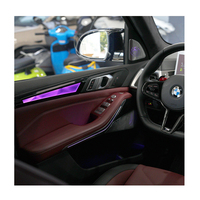 Lumière ambiante pour toit ouvrant Symphony 64 couleurs pour BMW X5 G05, lampe d'ambiance LED pour toit panoramique