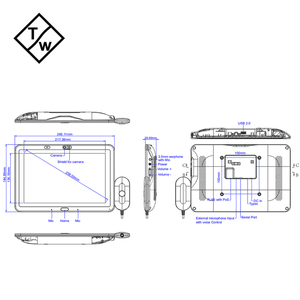 <span class=keywords><strong>2025</strong></span> OEM rk3568 Android y tế máy tính bảng cao hơn 10.1-inch với Ethernet mạng WIFI truy cập - Product Image 4