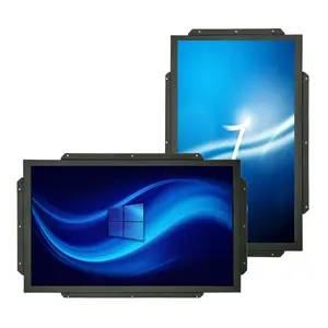 オープンフレームスタイル27 "32" 43 "55" HD 1920x1080赤外線/容量性タッチスクリーンモニター、VGA HD-MI USBインターフェース付き