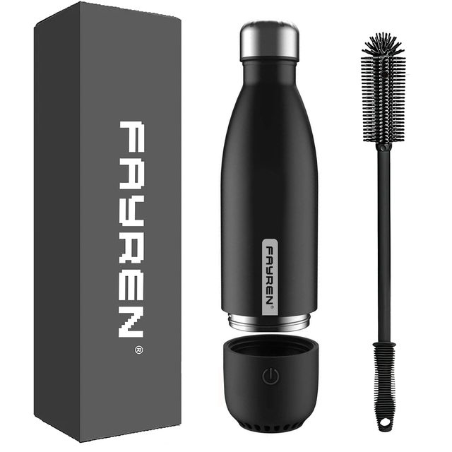 FAYREN New Arrival Outdoor Portable Smart Wireless Speaker Stainless Steel Thermos Water Bottle