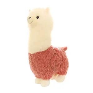Custom stuffed alpaca best gift for children stuffed plush sheep animal toy wholesale stock