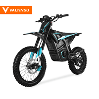 Valtinsu Em5 Ultra Dirt Bike 72V 8000W 275Nm Moto électrique performante avec application de limitation de vitesse, puissante, tout-terrain, motocross