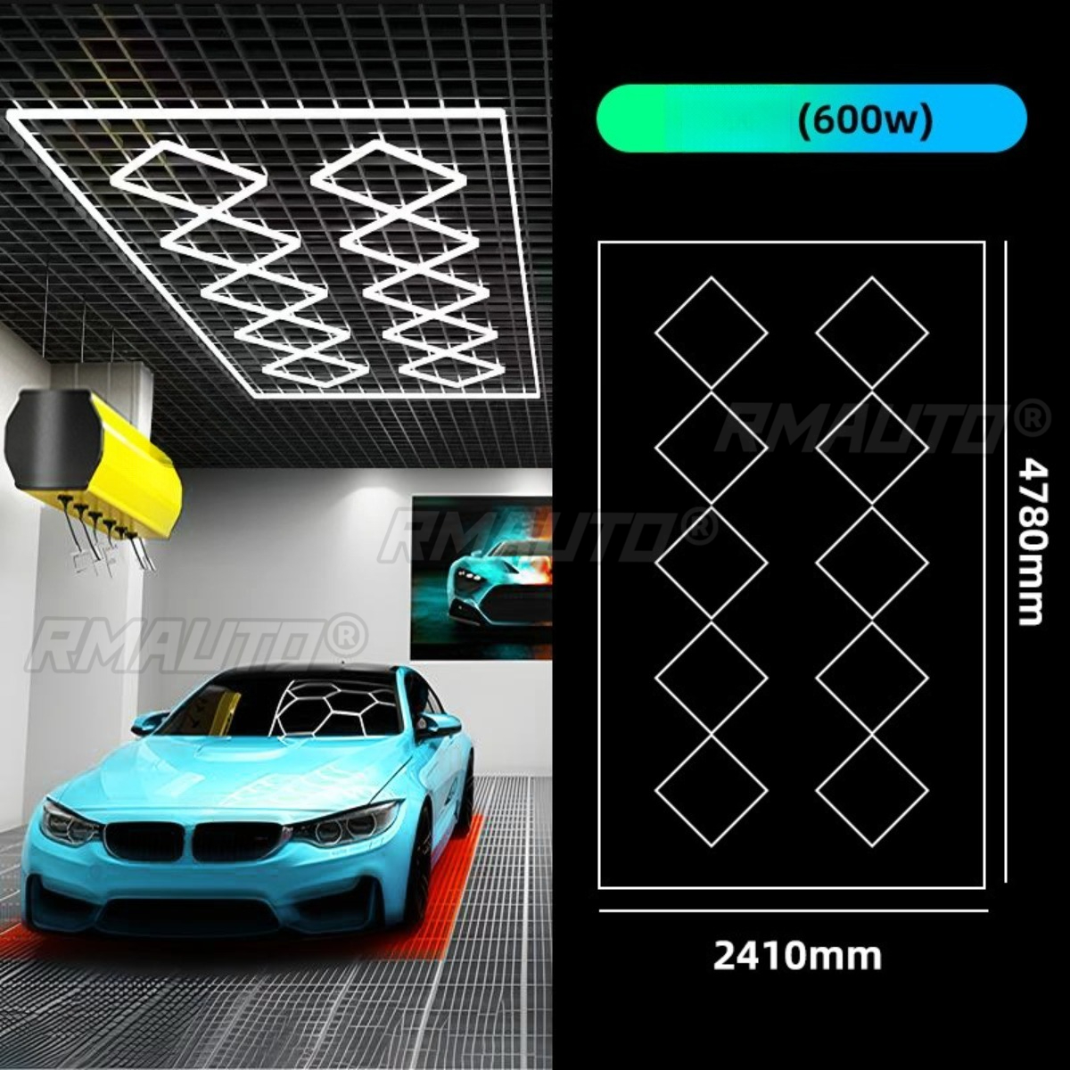 6500K 220V 600W