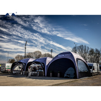 Tente gonflable portable TENTSPACE pour course automobile en plein air, événement sportif, publicité, dôme aérien, gazebo, chapiteau gonflable de marque