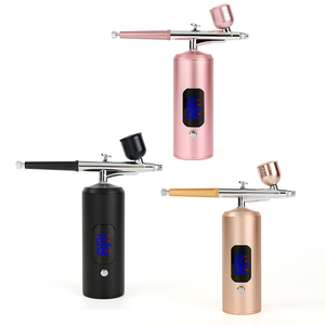 Kit aérographe avec compresseur 38 PSI, ensemble d'aérographes portatifs rechargeables pour ongles, <span class=keywords><strong>peinture</strong></span>, modélisation, maquillage - Product Image 6