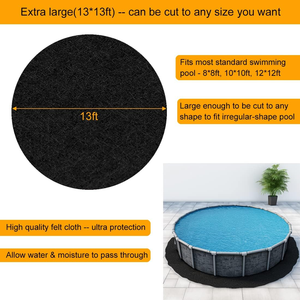<span class=keywords><strong>Tapis</strong></span> <span class=keywords><strong>de</strong></span> protection pour <span class=keywords><strong>piscine</strong></span> <span class=keywords><strong>hors</strong></span> <span class=keywords><strong>sol</strong></span>, 13*13 pieds - <span class=keywords><strong>Tapis</strong></span> en feutre à découper pour s'adapter à la <span class=keywords><strong>piscine</strong></span>, <span class=keywords><strong>tapis</strong></span> <span class=keywords><strong>de</strong></span> protection pour le fond <span class=keywords><strong>de</strong></span> la <span class=keywords><strong>piscine</strong></span> - Product Image 3