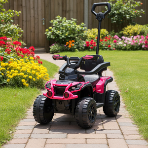 Bicicletas Eléctricas para Niños, Aptas para Bebés, con Control Remoto, Carritos Deslizantes de Cuatro Ruedas, Anti-Vuelco, Auto para Niños - Product Image 2