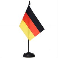 Drapeau de fanion de table de coupe chaude personnalisé imperméable à l'eau tous les pays drapeau de table personnalisé toutes sortes de drapeau de table