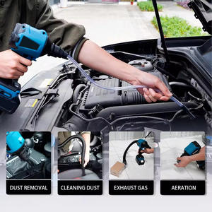 Ensemble d'outils de jardinage multifonctionnels et rechargeables pour le nettoyage des voitures. - Product Image 6