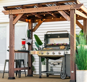 ศาลาย่างบาร์บีคิวกลางแจ้งมาใหม่2025<span class=keywords><strong>หลังคา</strong></span>ลาดเอียง8x10ฟุตศาลาย่างไม้<span class=keywords><strong>ส</strong></span>ำหรับปาร์ตี้ใน<span class=keywords><strong>ส</strong></span>วนหลังบ้านมีหลายขนาด - Product Image 5