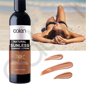 Private Label Natural Sunless <strong>Tanning</strong> Lotion Bronzer <strong>Brown</strong> Daily Moisturizer for Natural <strong>Tanning</strong> Looking - Product Image 2