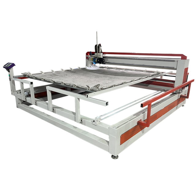 New Design High Speed Cumputerized Single Needle Mattress Quilting Sewing Machine With 4 Servo Motors