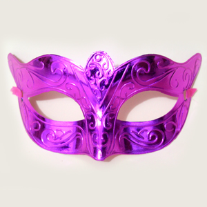 Correa ajustable ligero PVC media <span class=keywords><strong>cara</strong></span> <span class=keywords><strong>Halloween</strong></span> Cosplay máscara plástico galvanizado 6 colores <span class=keywords><strong>para</strong></span> fiestas de cumpleaños Año Nuevo - Product Image 6