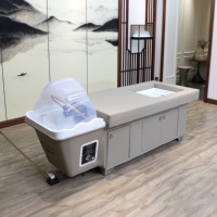 Defeinuo 2025 Lit de Spa Thaïlandais Électrique Professionnel Moderne pour Salon, Hydrothérapie Horizontale à Circulation, pour Salle de Bain et Salle de Sport