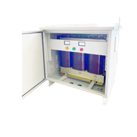 Transformateur d'isolement sec triphasé 30 kVA 40 kW CE pour RoHS pour 50/60 Hz, bobinage en aluminium, bobine multi-bobinages 380 V 210 V