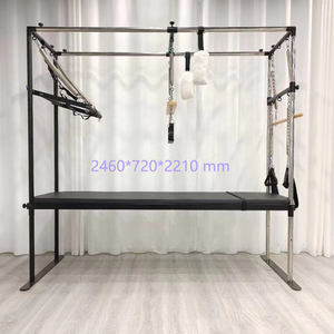 Table de Trapeze Pilates Elite en Aluminium pour la Science Sportive, la Facilitation Neuromusculaire et la Maîtrise des Performances Athlétiques Direct - Product Image 2