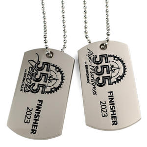 ป้ายสุนัข id เคลือบฟันแบบกําหนดเองแกะสลัก ปรับแต่งแท็กสุนัขโลหะแกะสลักด้วยเลเซอร์ - Product Image 5