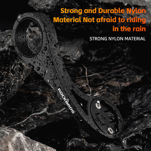 Soporte de Montaje para Velocímetro <span class=keywords><strong>GPS</strong></span> de Bicicleta ROCKBROS, Soporte de Extensión para Manillar, Soporte para Ciclocomputador, Soporte para Cronómetro - Product Image 6