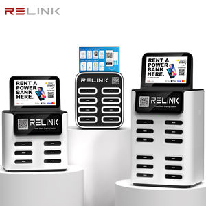 OEM ODM 12 فتحة محطة تأجير باور بنك مع pose للشحن المشترك آلة بيع باور بنك الأعمال - Product Image 1