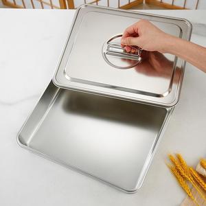 Stainless Steel Japanese Style Spice Box With Handle Metal Lid Layer Type Solid Seasonings Storage Container Kitchen Use - Product Image 4
