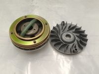 Rakitan Kopling Penggerak Utama Skuter Cocok untuk Linhai Yamaha400 Qiangjiang Silver Blade 250 BJ250T-8 Pulley Lengkap dengan Roller